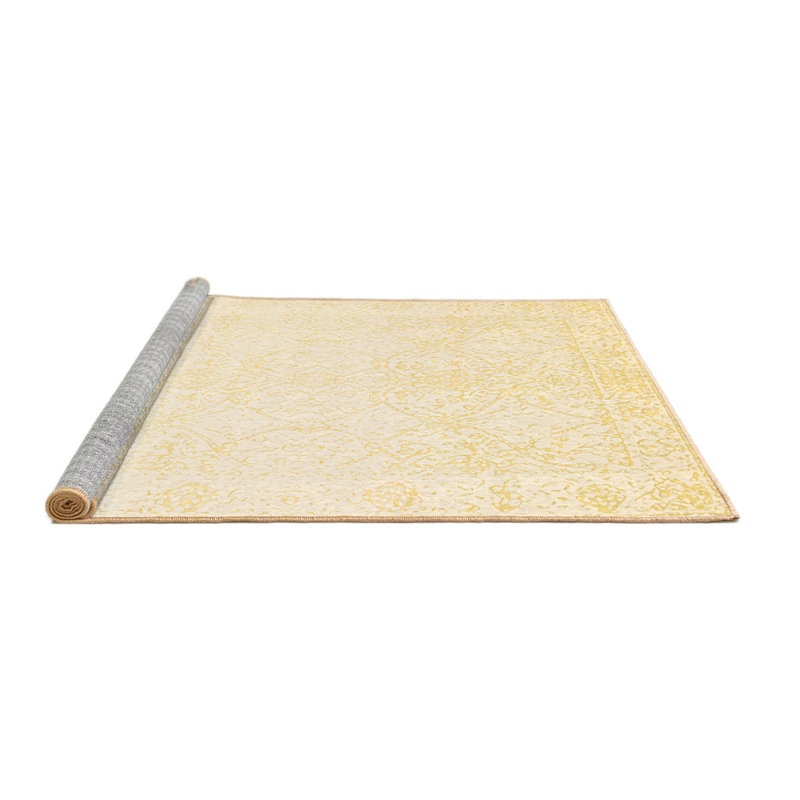 Washable Oriental Indoor Rug, Round 7'