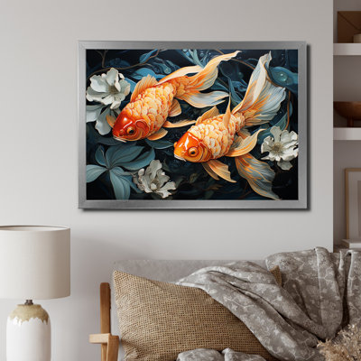 Attalia Fishing Harmonious Hues I - impression