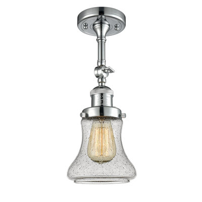 Edda Glass Semi Flush Mount