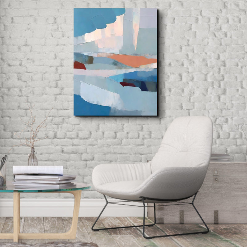 «Landscape 75» sur toile, H 18 po x l 15 po