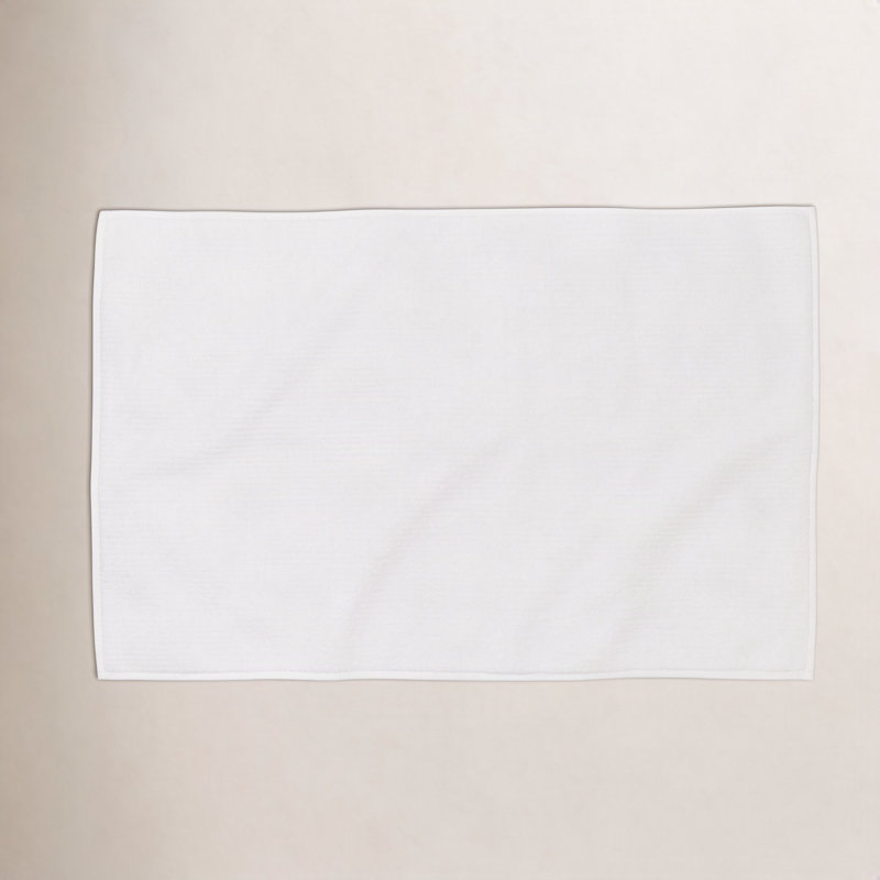 Temescal Bath Mat, Alpine White