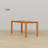 71"Wide HDPE Outdoor Dining Table - Fits 6-8 People , With Umbrella Hole