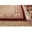 Tapis de zone en laine noué la/pêche 6 pi 3 po x 9 pi 5 po one-of-kind-the main Kalyssa