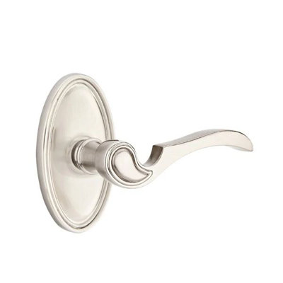 Emtek Privacy Interior Mortise w/ Oval Rosette & Coventry Lever