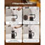 French Press Coffee Maker 34 oz Borosilicate Glass Coffee Tea Press-116582230