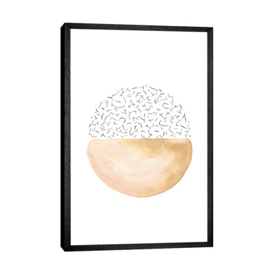 Semicircle 1 Piece Painting on Canvas