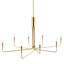 8 - Light Dimmable Modern Linear Chandelier-1977509129