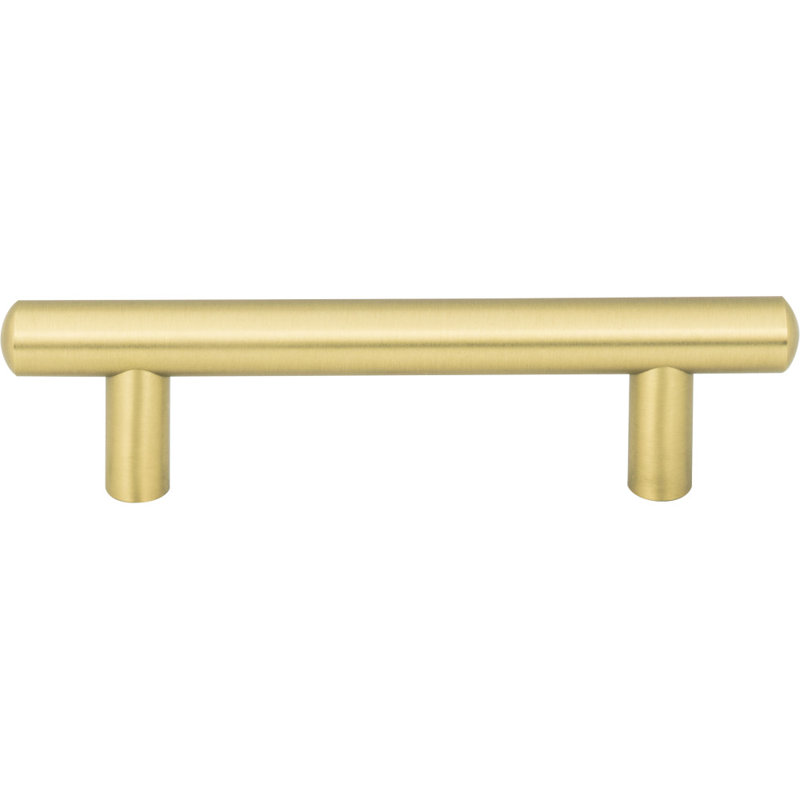 Key West Bar Pull, Brushed Gold, 5 1/16"