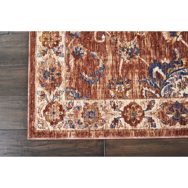 Oriental Indoor Rug, Rectangle 9'10" x 13'2"