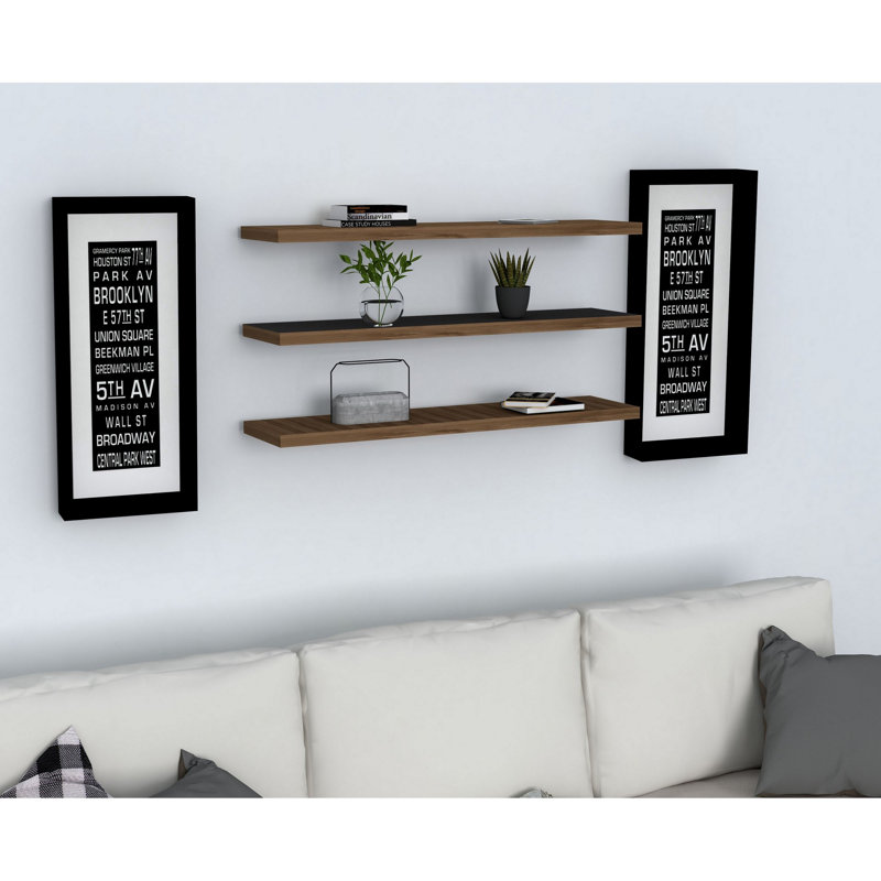 3 Piece Floating Shelf (Set of 3)