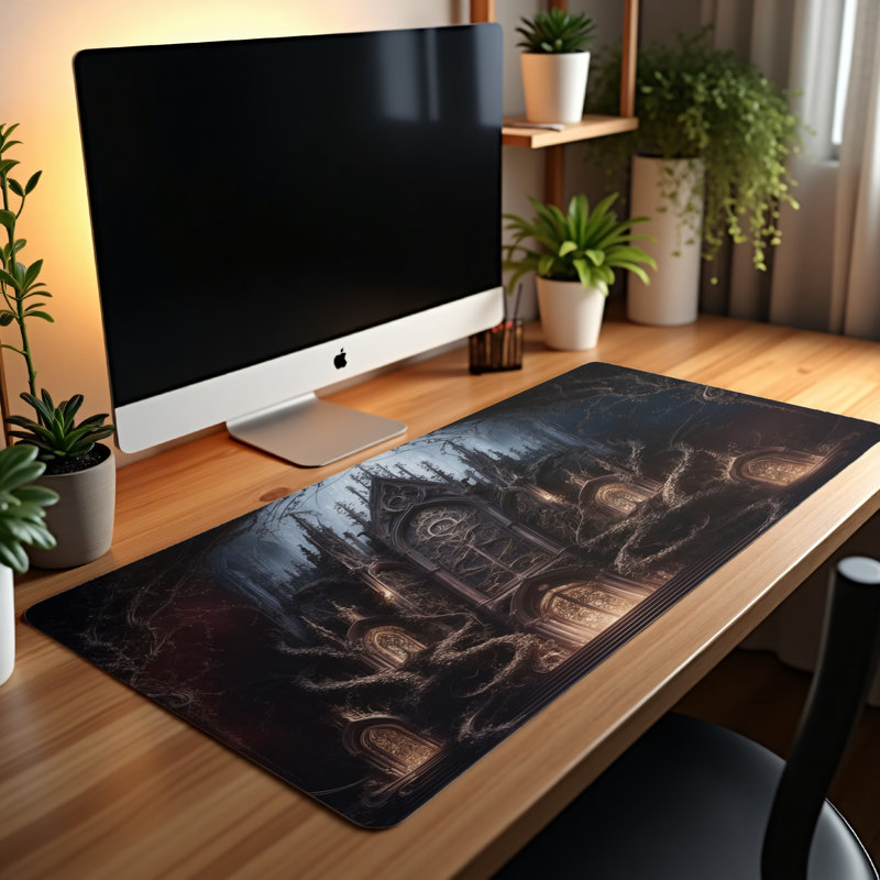 Polyester Desk Pad, 31.5x15.5