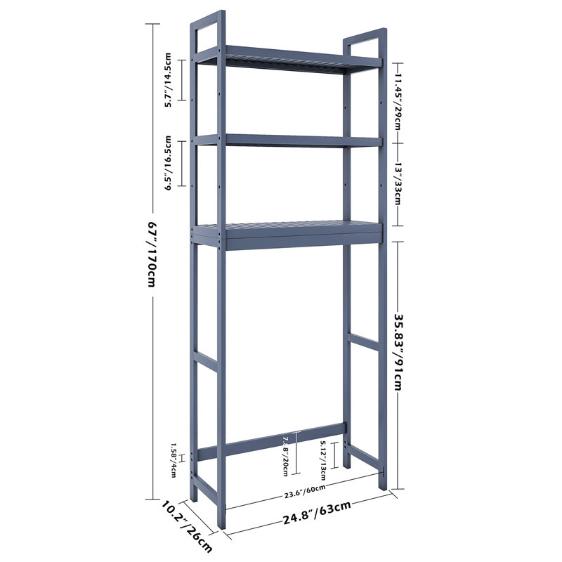 Barrero Over The Toilet Storage, Oil Rubbed Bronze