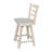 Delmontez Swivel Solid Wood Counter Stool-43807966