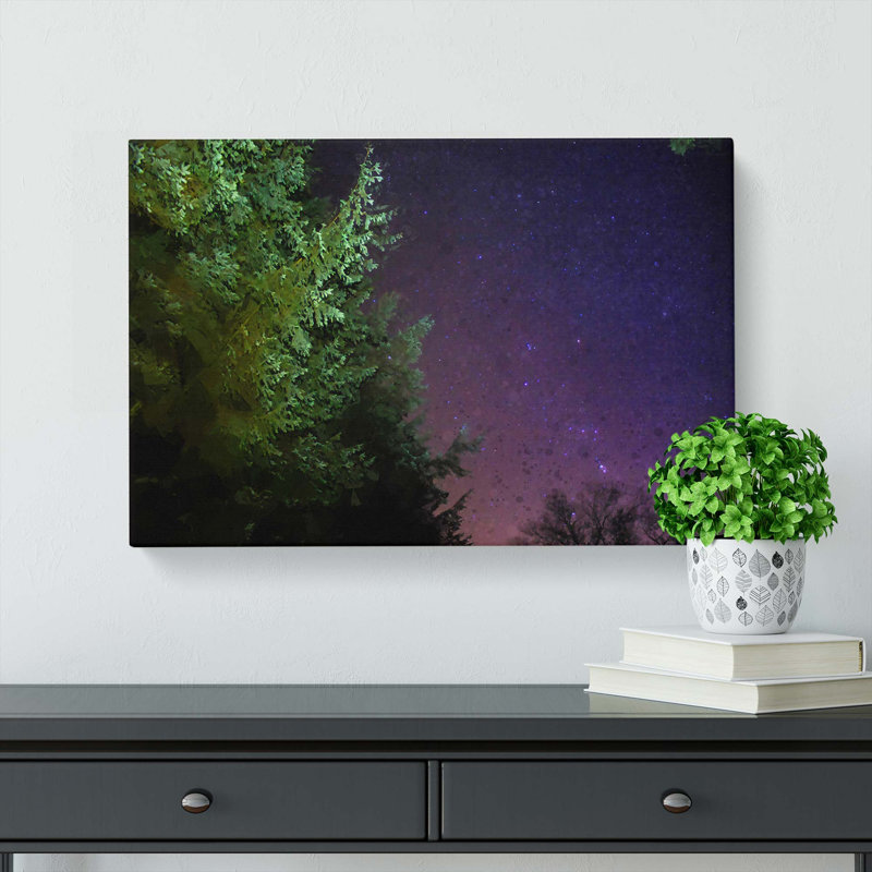 Starry Sky In Abstract - Wrapped Canvas, 40cm H x 60cm W x 3cm D