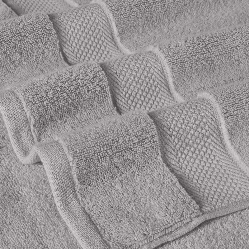 Modern Threads 650GSM Luxury 6-Piece Quick-Dry Towel Set  Plush & Ultra-Absorbent for Spa-Like Experience, Stone