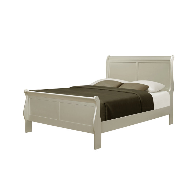 Jamene Philip Cherry Sleigh Bedroom Set B3800 Special 5 Bed Dresser Mirror Nightstand Chest Winston Porter Bed Size: King