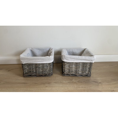 House Of Hampton Wicker Decorative Basket