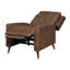 Krystaline Upholstered Home Theatre Seating in Brown