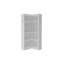 Bibliothèque d'angle, bibliothèque ouverte à 5 niveaux, bonne texture, robuste et durable, haute protection de l'environnement, rangement, présentoir, lecture, guichet unique, chambre à coucher, salon, bureau, bibliothèque essentielle.