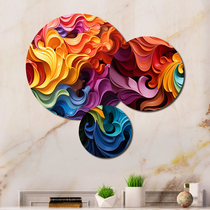 Ensemble de 3 décorations murales