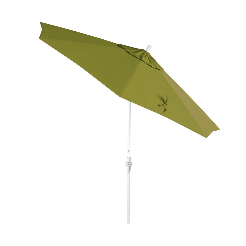 Parasol de marché 9 pi, Toile Ginkgo Performance