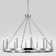 Andrees 12 - Light Dimmable Wagon Wheel Chandelier
