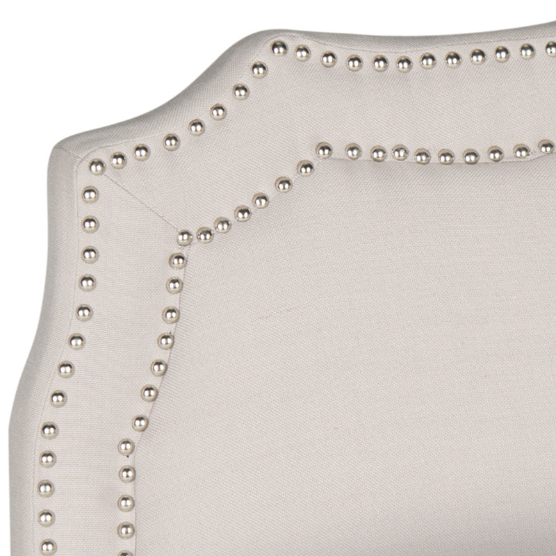 Dehaven Upholstered Headboard, Gray, Twin