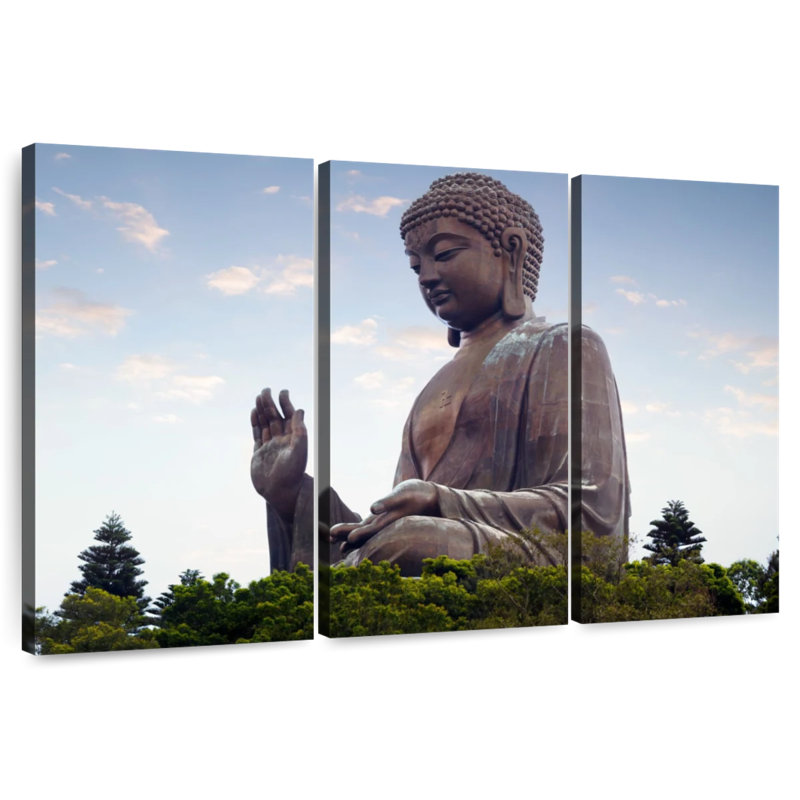 Bouddha Adella, H 42 po x l 65 po