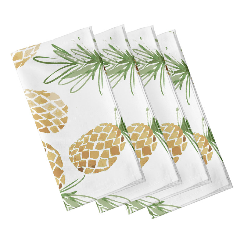Murcia Polyester Floral Square Napkin