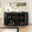 63" W Modern Sideboard With Adjustable Shelves-1571541384