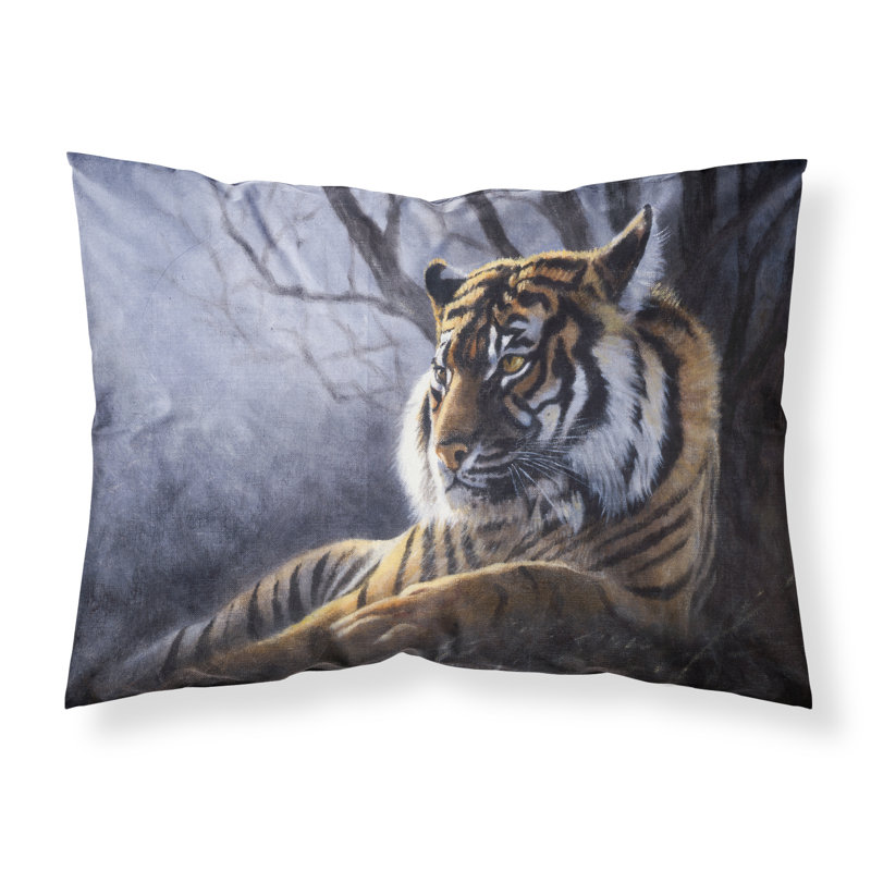 Taie d’oreiller tiger bengal