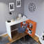 Hailley L-Shaped Writing Desk-918350428