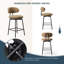 Tabouret de comptoir pivotant 27 po Bayville-115184303