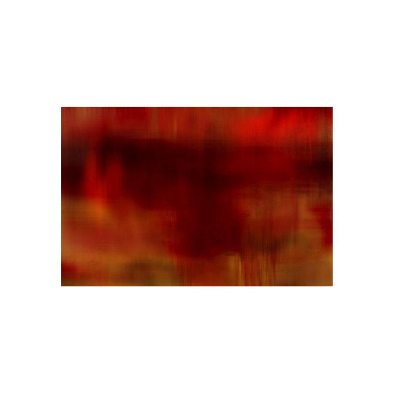 Amber Glaze by James McAllen, 30" H x 45" W, Glass Coat
