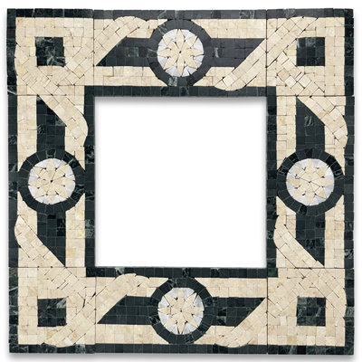3.5 in. x 7.1 in. Marble Tile