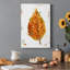 «Autumn Leaf Study III», reproduction sur toile tendue-5155068