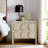 Toscana 2-Drawer Nightstand In Travertine