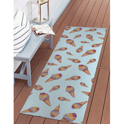 Tapis d'extérieur Summer Ice Cream
