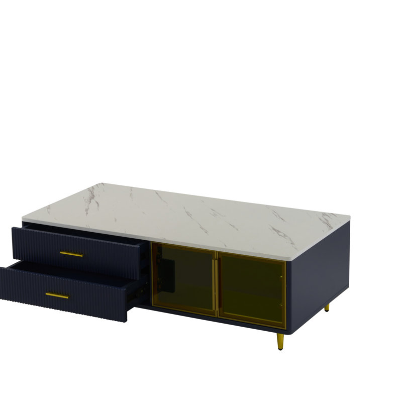 Table basse avec rangement
