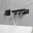 1 Handle Bathroom Waterfall Faucet with Diverter