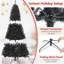 Lighted Artificial Pine Christmas Tree-757370328