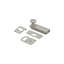Boulon de surface 4 po Deltana 4SBCS15, vis dissimulée, nickel brossé HD-123534639