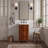 Lunette 21'' Single Bathroom Vanity with Top-2054064693-2054064692