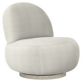 Lulu 29'' Wide Swivel Side Chair
