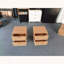 Ensemble de 2 tables de chevet Mid-Modern