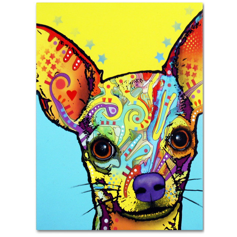 «Chihuahua», reproduction sur toile tendue, 19" H x 14" L x 2" D