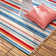TOWN & COUNTRY EVERYDAY Rio Multicolor Stripe Outdoor Rug Red/Multi