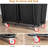Large Laundry Hamper With Wheels, 2 Bag 360L Big Rolling Laundry Basket Sorter Cart, Extra Large Laundry Clothes Hamper, Heavy Duty Laundry Basket Organizer For Laundry Room,Bathroom-339180917