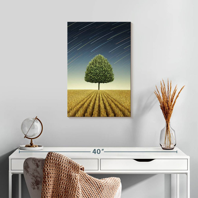 Harnek Newton's Apple Tree, 24" H x 16" W