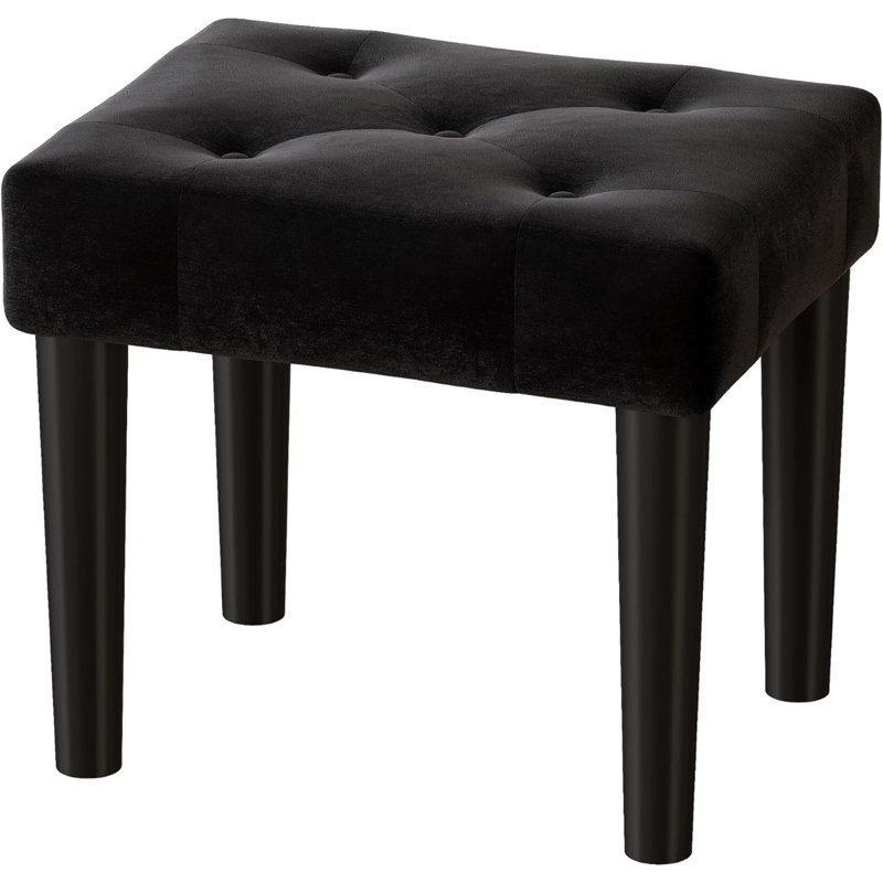 Elissha Solid Wood Accent Stool